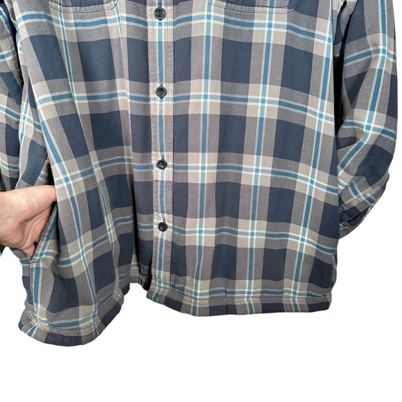 L.L.BEAN Vintage Heavy Cotton Fleece-Lined Flannel - Picture 5 of 14